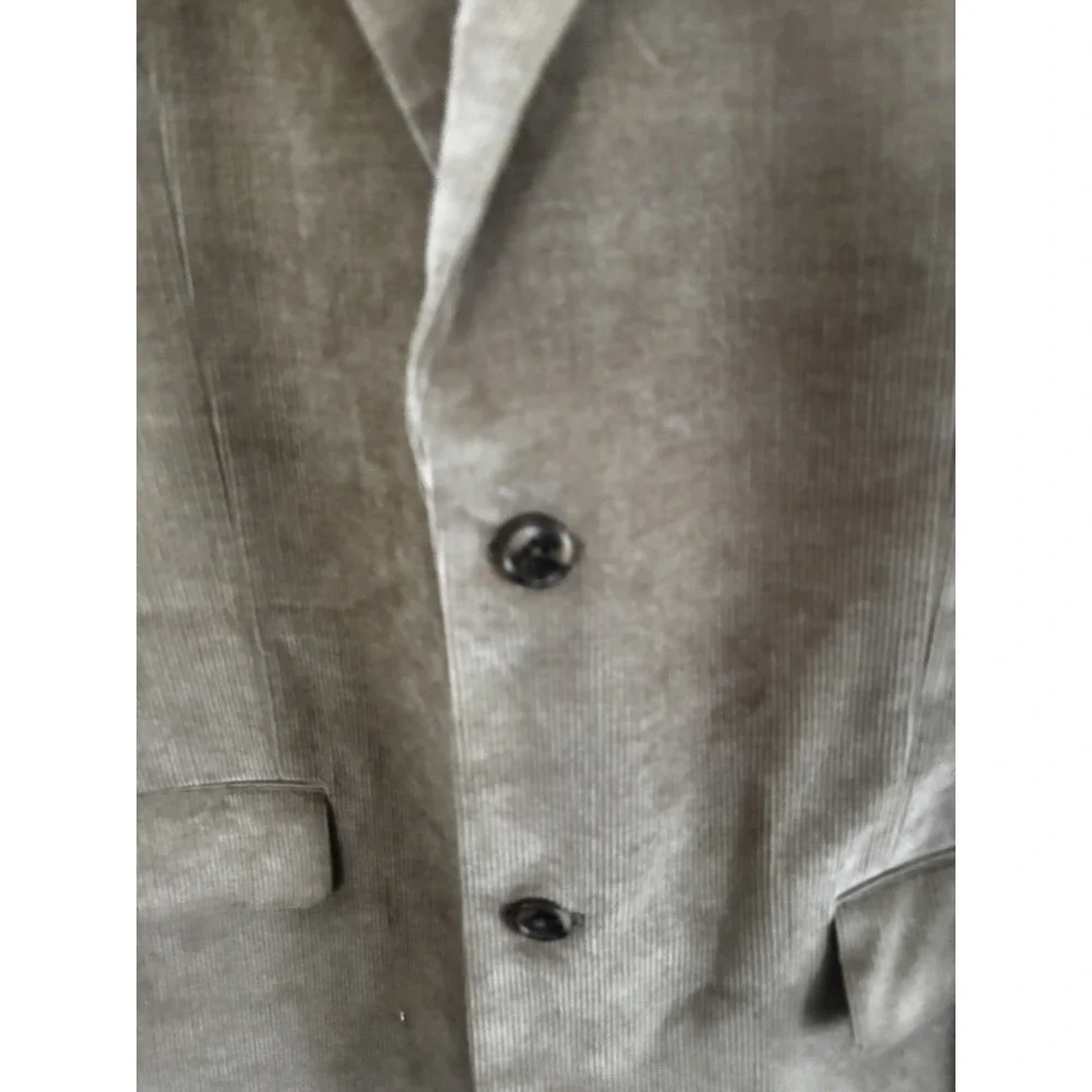 Joseph‎ & Feiss Mens 44R Tan Camel Corduroy Sport Coat 2 Button Jacket Blazer